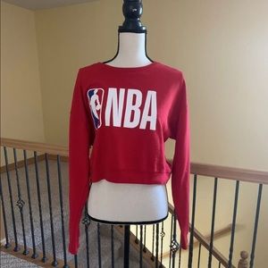 NBA Crop Sweatshirt
